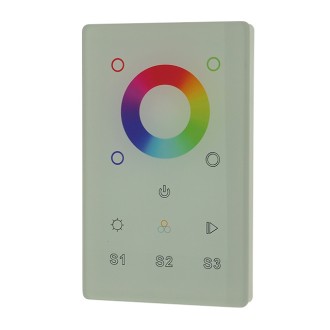 CC01 RF 4-Channel Receiver, Wall-Mount Controller, or Remote for Single Color, CCT, RGB, and RGBW LED Strips