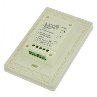 CC01 RF 4-Channel Receiver, Wall-Mount Controller, or Remote for Single Color, CCT, RGB, and RGBW LED Strips