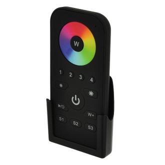 CC01 RF 4-Channel Receiver, Wall-Mount Controller, or Remote for Single Color, CCT, RGB, and RGBW LED Strips