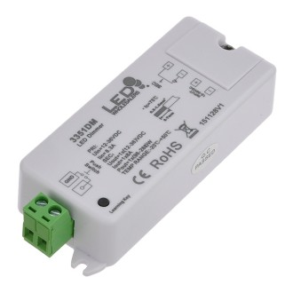 DM01 RF 916MHz 1-Channel 12-36V 8A Receiver Dimmer or Wireless Remote for Single Color LED Strips