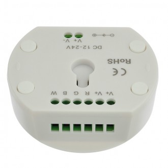 Bluetooth Controller for RGB and RGBW LED Strips, iOS and Android Device Compatible