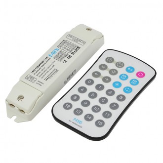RF Controller with Wireless Remote for Addressable Dream Color Chasing Wave Pattern RGB Magic Pixel LED Strips