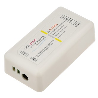 RF 2.4GHz 2-Channel Color Temperature Adjustable Controller with Touch-Sensitive Remote for CCT LED Strips