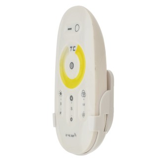 RF 2.4GHz 2-Channel Color Temperature Adjustable Controller with Touch-Sensitive Remote for CCT LED Strips