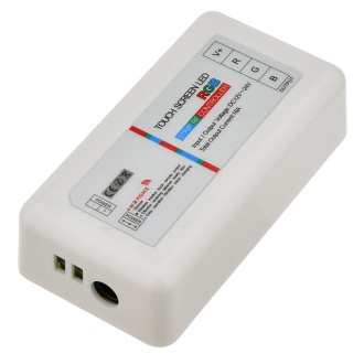 RF 2.4GHz 3-Channel Controller with Remote for Color-Changing RGB LED Strips and Modules