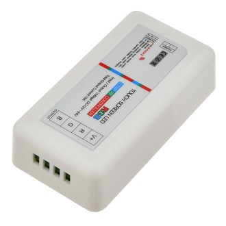 RF 2.4GHz 3-Channel Controller with Remote for Color-Changing RGB LED Strips and Modules