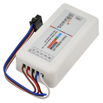 RF 2.4GHz 4-Channel Controller with Remote for Color-Changing RGB and RGBW LED Strips and Modules