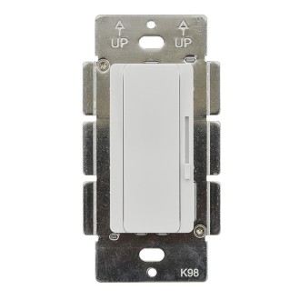 Dimmer+Driver 2-in-1 Wall Switch with Integrated Constant Voltage PWM 24V 96W Class 2 LED Driver, Single-Pole or 3-Way