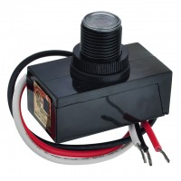 Outdoor Hardwire Post-Eye Light Control with Photocell Automatic Light Sensor Switch