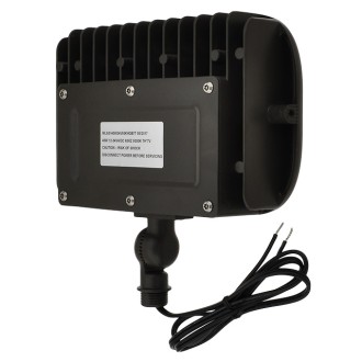 Series-7 Low Voltage Compact 40W LED Landscape Flood Light with 1/2" Threaded Knuckle Mount and Ground Stake