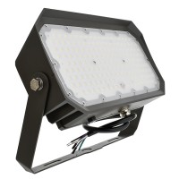 Series-8 150W LED Dimmable Outdoor Security Flood Light Fixture with Yoke Mount, UL-Listed, Daylight 5000K