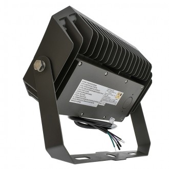 Series-8 150W LED Dimmable Outdoor Security Flood Light Fixture with Yoke Mount, UL-Listed, Daylight 5000K