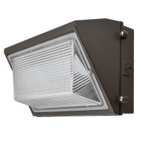 Small Size 60-Watt Outdoor LED Wall Pack Security Light Fixture ETL-Listed 5000K