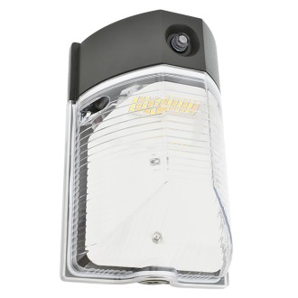 26-Watt LED CCT-Adjustable (3000K/4000K/5000K) Wall-Mount Outdoor Light Fixture with Photo Sensor, UL-Listed
