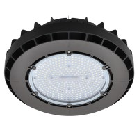 200W LED Round Pendant High Bay Light Fixture, UL-Listed & DLC-Qualified, Daylight 5000K