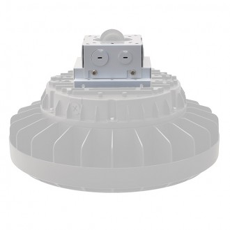200W LED Round Pendant High Bay Light Fixture, UL-Listed & DLC-Qualified, Daylight 5000K