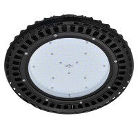150W/200W LED Round Pendant UFO High Bay Light Fixture, UL-Listed, Daylight 5000K
