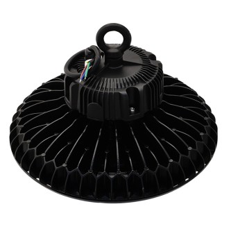 150W/200W LED Round Pendant UFO High Bay Light Fixture, UL-Listed, Daylight 5000K