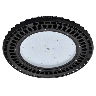 150W/200W LED Round Pendant UFO High Bay Light Fixture, UL-Listed, Daylight 5000K