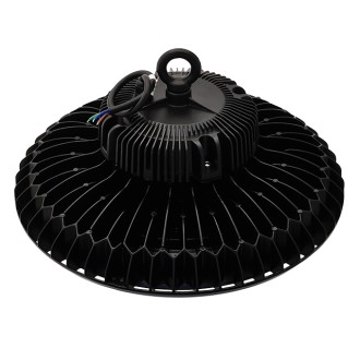 150W/200W LED Round Pendant UFO High Bay Light Fixture, UL-Listed, Daylight 5000K
