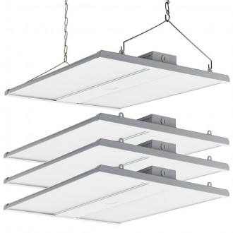 165W Dimmable 2-ft LED Linear High Bay Light Fixture UL & DLC-Listed Daylight 5000K (4-Pack)
