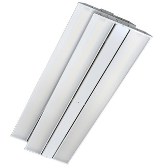 300W Dimmable LED Linear High Bay Light Fixture ETL & DLC-Listed Daylight 5000K (2-Pack)