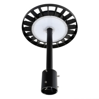 120W LED Post Top Lamp Circular Area Light, Daylight 5000K