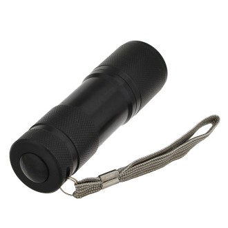 Red Light 9-LED Aviator Torch Astronomy 3x AAA Flashlight