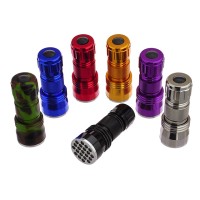 21-LED Flashlight Rear Push Button 3xAAA (12-Pack) (Final Sale)