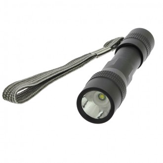 Mini Pocket Keychain Size 1x AAA Bright LED Flashlight with Lanyard
