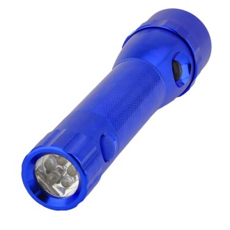 Dual Head 3-Watt Cree and 5 Red LED 3xAAA Flashlight