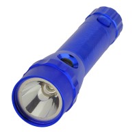 Dual Head 3-Watt Cree and 5 Red LED 3xAAA Flashlight