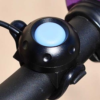 High Power 3-LED Bike Light with Push Button Switch, Battery Pack, & Charger