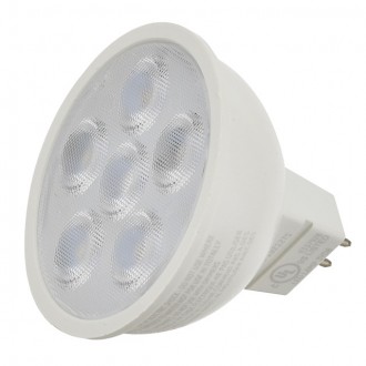 GE 4.5-Watt LED MR16 Flood Light Bulb with 35º Lens 12V AC/DC 2700K (6-Pack)