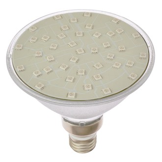 LED PAR38 Flood Light Bulb with Glass Body, Red (Final Sale)