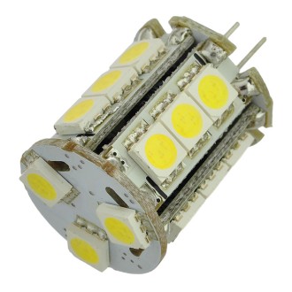 G4 Bi-Pin Base Tower Type LED Bulb with 18xSMD3528 12V 1.8W (6-Pack)