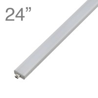 Custom Low Profile Aluminum LED Rigid Strip for Display Case and Under Cabinet Lighting, 24-in